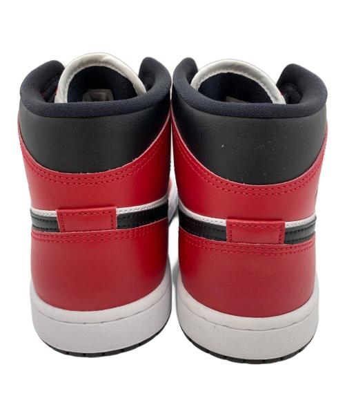 NIKE（ナイキ）NIKE (ナイキ) AIR JORDAN1 MID レッド×ブラック サイズ:SIZE 26cmの古着・服飾アイテム