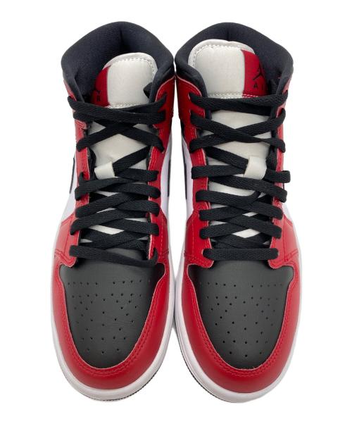 NIKE（ナイキ）NIKE (ナイキ) AIR JORDAN1 MID レッド×ブラック サイズ:SIZE 26cmの古着・服飾アイテム