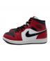 NIKE (ナイキ) AIR JORDAN1 MID レッド×ブラック サイズ:SIZE 26cm：10000円