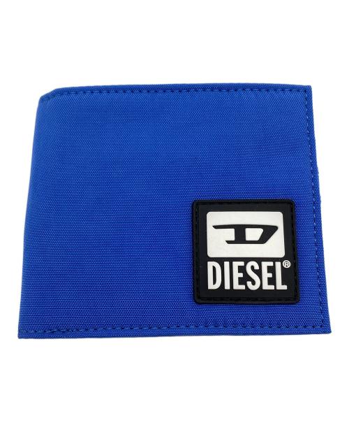DIESEL（ディーゼル）DIESEL (ディーゼル) 2つ折り財布 ブルーの古着・服飾アイテム