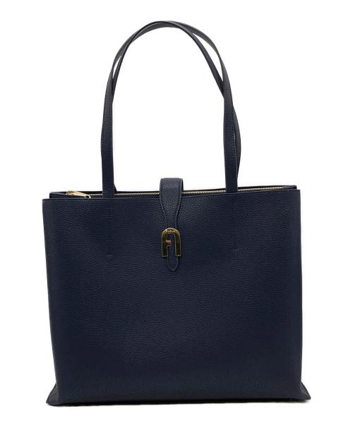 FURLA（フルラ）FURLA (フルラ) トートバッグ ブルーの古着・服飾アイテム