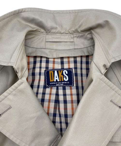 DAKS（ダックス）DAKS (ダックス) 80-90s トレンチコート カーキ サイズ:SIZE 7AB2の古着・服飾アイテム