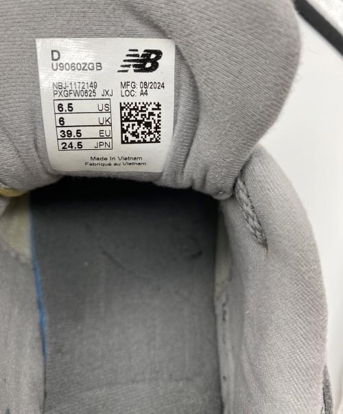 NEW BALANCE（ニューバランス）NEW BALANCE (ニューバランス) 9060 グレー サイズ:SIZE 24.5cmの古着・服飾アイテム