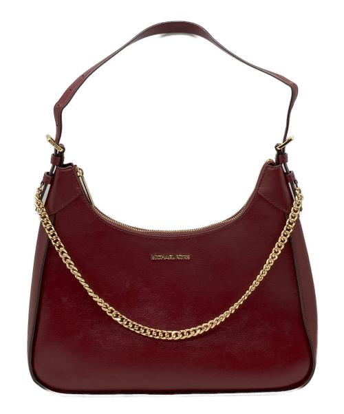 MICHAEL KORS（マイケルコース）MICHAEL KORS (マイケルコース) ワンショルダーバッグ レッドの古着・服飾アイテム