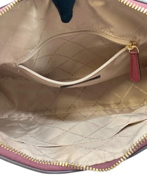 MICHAEL KORS（マイケルコース）MICHAEL KORS (マイケルコース) ワンショルダーバッグ レッドの古着・服飾アイテム