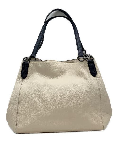 COACH（コーチ）COACH (コーチ) トートバッグ ホワイトの古着・服飾アイテム