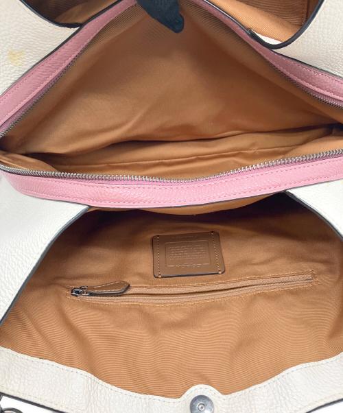 COACH（コーチ）COACH (コーチ) トートバッグ ホワイトの古着・服飾アイテム