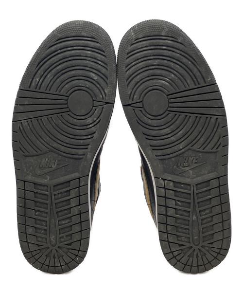 NIKE（ナイキ）NIKE (ナイキ) Air Jordan 1 Mid ブラック×ゴールド サイズ:SIZE 29cmの古着・服飾アイテム