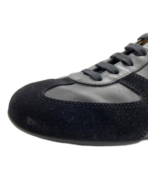 HOGAN（ホーガン）HOGAN (ホーガン) レザースニーカー ブラック サイズ:SIZE 8.5/US10の古着・服飾アイテム