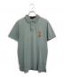 POLO RALPH LAUREN（ポロ・ラルフローレン）の古着「ポロシャツ」｜ライトブルー×マルチカラーポニー
