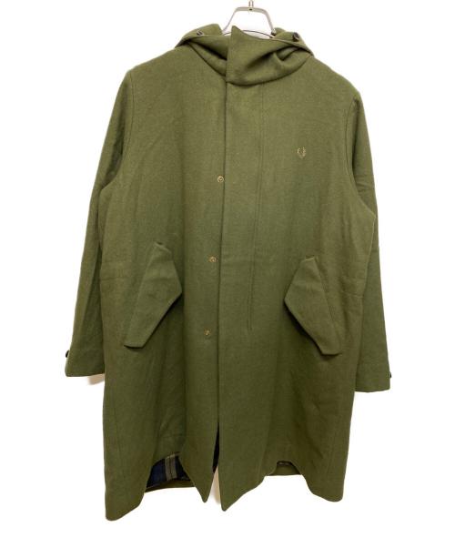 FRED PERRY（フレッドペリー）FRED PERRY (フレッドペリー) メルトンモッズコート グリーン サイズ:SIZE S (JP)の古着・服飾アイテム