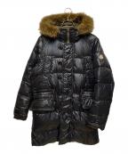 MONCLERモンクレール）の古着「ANDRE リバーシブルダウンコート」｜ブラック×オリーブ