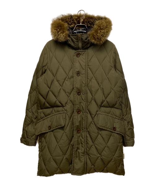 MONCLER（モンクレール）MONCLER (モンクレール) ANDRE リバーシブルダウンコート ブラック×オリーブ サイズ:SIZE 2の古着・服飾アイテム