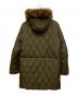 中古・古着 MONCLER (モンクレール) ANDRE リバーシブルダウンコート ブラック×オリーブ サイズ:SIZE 2：27000円