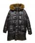 MONCLER (モンクレール) ANDRE リバーシブルダウンコート ブラック×オリーブ サイズ:SIZE 2：27000円