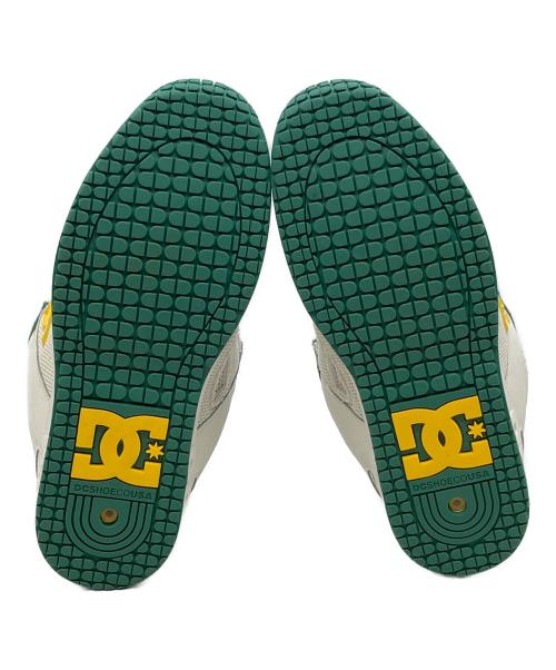 DC SHOES（ディーシーシューズ）DC SHOES (ディーシーシューズ) LYNX OG ホワイト×グリーン×イエロー サイズ:SIZE 26cm 未使用品の古着・服飾アイテム