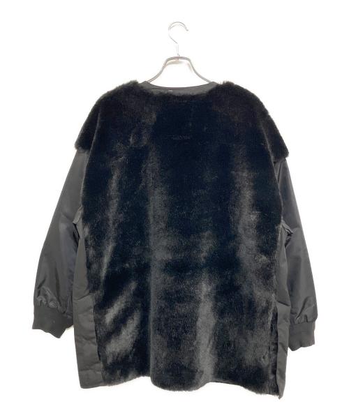 etsinta（エシンタ）etsinta (エシンタ) ファー切替ジャケット ブラック サイズ:SIZE Freeの古着・服飾アイテム