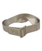 Y-3ワイスリー）の古着「CLSSSIC LOGO BELT」｜ベージュ