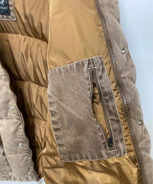 LEVI'S（リーバイス）LEVI'S (リーバイス) スーパーデニムダウンジャケット ブラウン サイズ:SIZE Mの古着・服飾アイテム