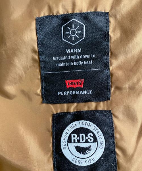 LEVI'S（リーバイス）LEVI'S (リーバイス) スーパーデニムダウンジャケット ブラウン サイズ:SIZE Mの古着・服飾アイテム