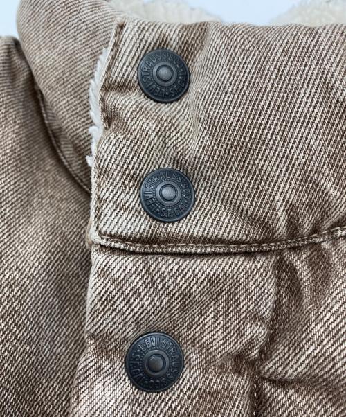 LEVI'S（リーバイス）LEVI'S (リーバイス) スーパーデニムダウンジャケット ブラウン サイズ:SIZE Mの古着・服飾アイテム