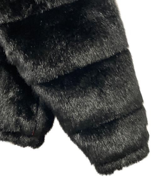 SUPREME（シュプリーム）SUPREME (シュプリーム) THE NORTH FACE (ザ ノース フェイス) Faux Fur Nuptse Jacket ブラック サイズ:SIZE Mの古着・服飾アイテム