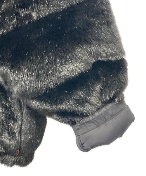 SUPREME（シュプリーム）SUPREME (シュプリーム) THE NORTH FACE (ザ ノース フェイス) Faux Fur Nuptse Jacket ブラック サイズ:SIZE Mの古着・服飾アイテム
