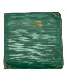 LOUIS VUITTON（ルイ ヴィトン）の古着「2つ折り財布」｜グリーン