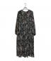 SLOBE IENA（スローブ イエナ）の古着「25SS FLOWER PRINT ワンピース」｜ブラック