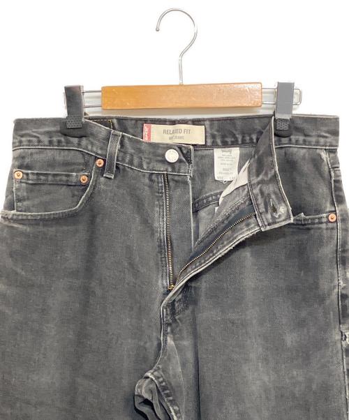 LEVI'S 550（リーバイス550）LEVI'S 550 (リーバイス550) '00s リラックスフィットテーパード ブラック サイズ:SIZE 81cm (W32)の古着・服飾アイテム