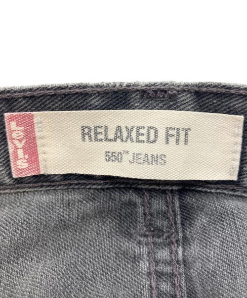 LEVI'S 550（リーバイス550）LEVI'S 550 (リーバイス550) '00s リラックスフィットテーパード ブラック サイズ:SIZE 81cm (W32)の古着・服飾アイテム