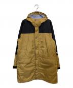 THE NORTH FACEザ ノース フェイス）の古着「マウンテンレインテックスコート」｜カーキ×ブラック