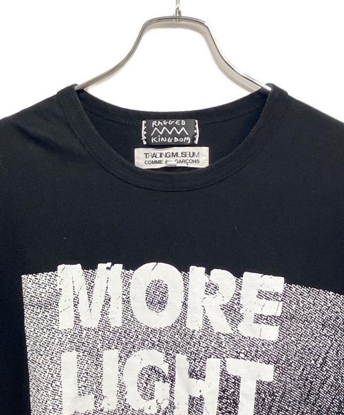 COMME des GARCONS（コムデギャルソン）COMME des GARCONS (コムデギャルソン) RAGGED KINGDOM (ラギッド キングダム) 23AW エクスクルーシブTシャツ ブラック サイズ:SIZE Lの古着・服飾アイテム