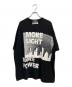 COMME des GARCONS（コムデギャルソン）の古着「23AW エクスクルーシブTシャツ」｜ブラック