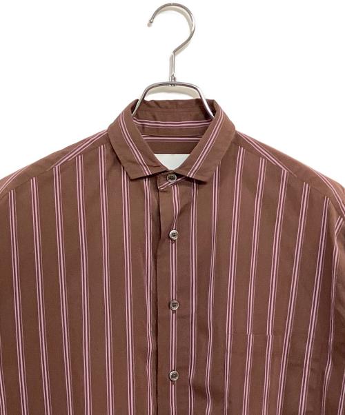 ticca（ティッカ）ticca (ティッカ) 長袖シャツ ブラウン×ピンク サイズ:SIZE Freeの古着・服飾アイテム