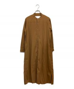 中古・古着通販】TICCA (ティッカ) リネンシャツワンピース レッド