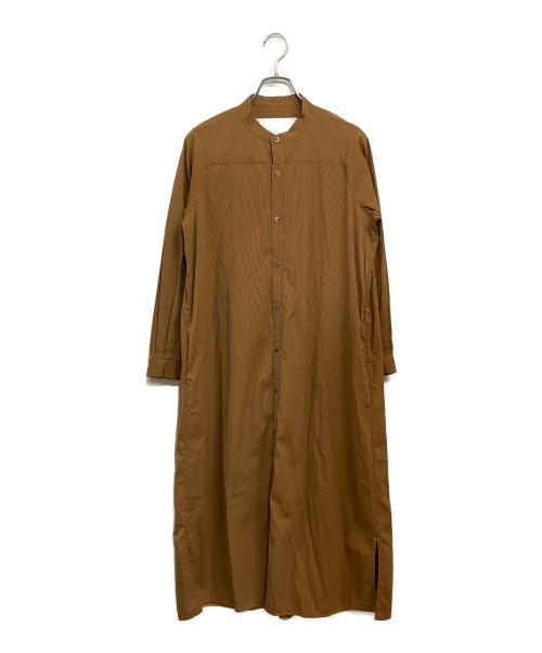 ticca（ティッカ）ticca (ティッカ) シャツワンピース ブラウン サイズ:SIZE Freeの古着・服飾アイテム