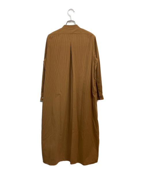 ticca（ティッカ）ticca (ティッカ) シャツワンピース ブラウン サイズ:SIZE Freeの古着・服飾アイテム