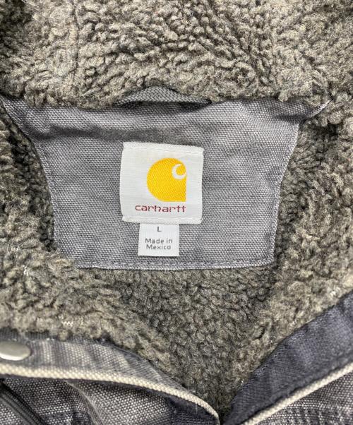 CarHartt（カーハート）CarHartt (カーハート) Sandstone Hooded Multi Pocket Jacket Sherpa Lined ブラック サイズ:SIZE LL (US L)の古着・服飾アイテム