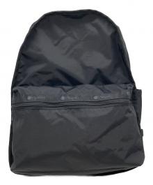 LeSportsac（レスポートサック）の古着「ナイロンリュック」｜ブラック