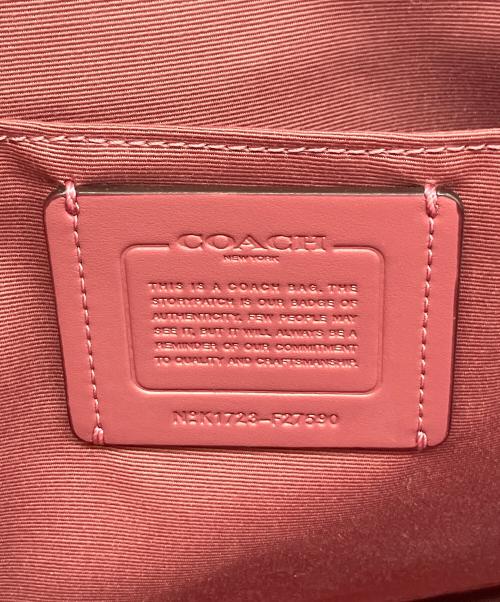 COACH（コーチ）COACH (コーチ) 2WAYバッグ ピンクの古着・服飾アイテム