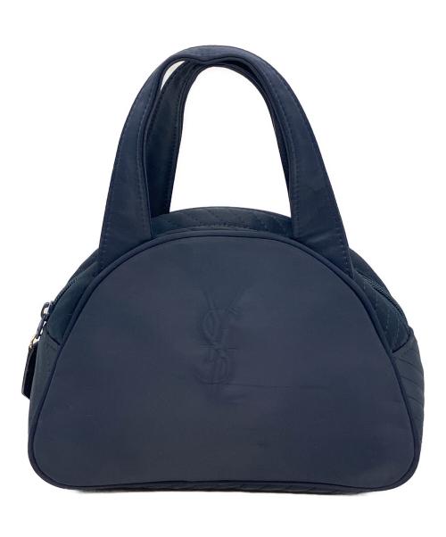 Yves Saint Laurent（イヴサンローラン）Yves Saint Laurent (イヴサンローラン) ナイロンミニバッグ ネイビーの古着・服飾アイテム