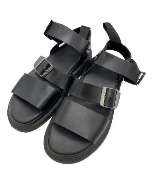 Dr.Martens（ドクターマーチン）Dr.Martens (ドクターマーチン) GRYPHON サンダル ブラック サイズ:SIZE 5の古着・服飾アイテム