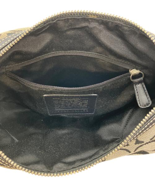 COACH（コーチ）COACH (コーチ) signature one shoulder bag ブラックの古着・服飾アイテム