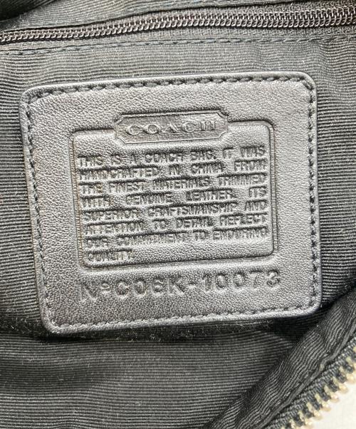 COACH（コーチ）COACH (コーチ) signature one shoulder bag ブラックの古着・服飾アイテム
