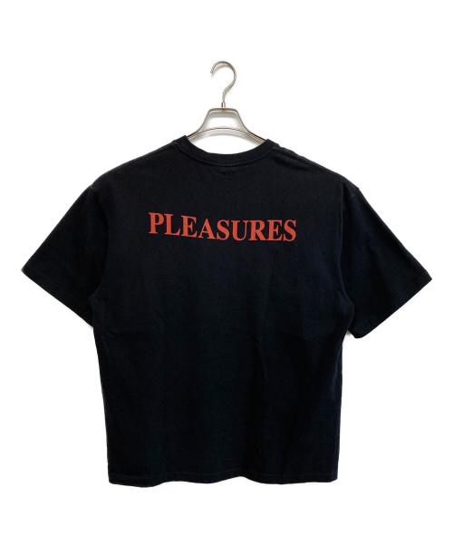 PLEASURES（プレジャーズ）PLEASURES (プレジャーズ) ヘビーウェイトTシャツ ブラック サイズ:SIZE XLの古着・服飾アイテム