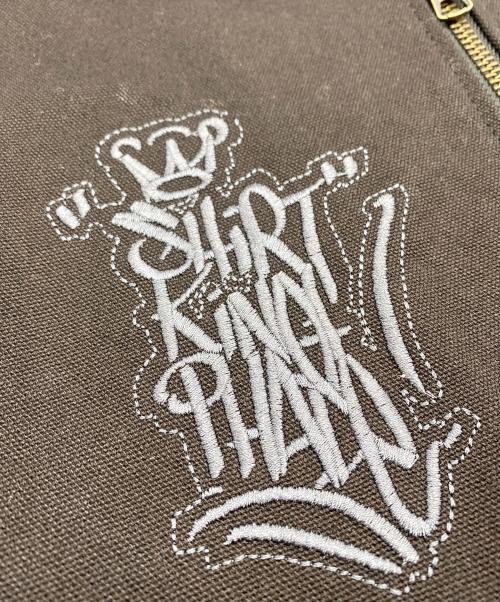 X-LARGE（エクストララージ）X-LARGE (エクストララージ) SHIRT KING PHADE (シャツキングフェイド) グラフィティダック地ベスト ブラック サイズ:SIZE Lの古着・服飾アイテム