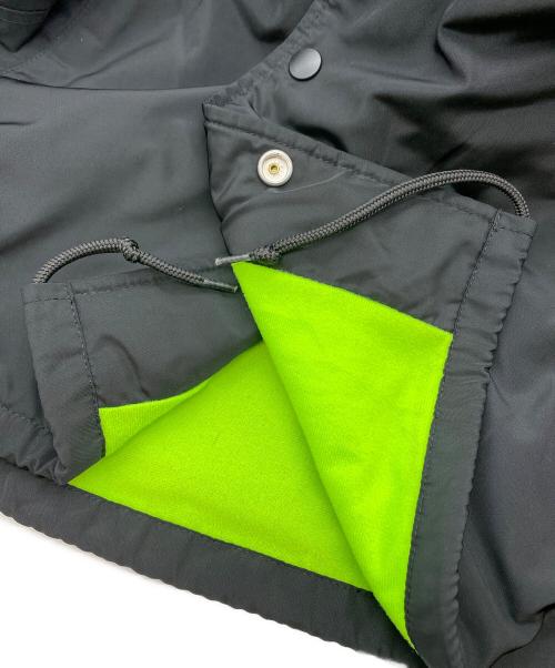 X-LARGE（エクストララージ）X-LARGE (エクストララージ) コーチジャケット ブラック×グリーン サイズ:SIZE Lの古着・服飾アイテム