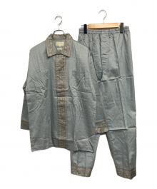 ETRO（エトロ）の古着「パジャマ 長袖・長ズボン」｜ライトブルー