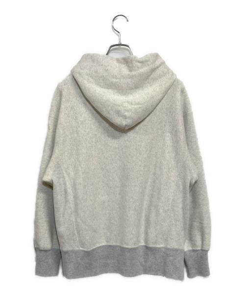 Champion REVERSE WEAVE（チャンピオン リバース ウィーブ）Champion REVERSE WEAVE (チャンピオン リバース ウィーブ) スナップボタンパーカー ライトグレー サイズ:SIZE Sの古着・服飾アイテム